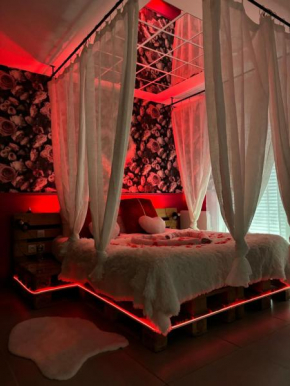 Romantisme et glamour 2 avec spa , clim et jardin